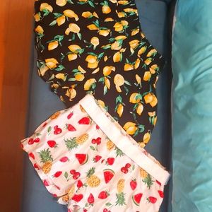 2 for $20****PINK Victoria's Secret Comfy Fruity shorts *Small